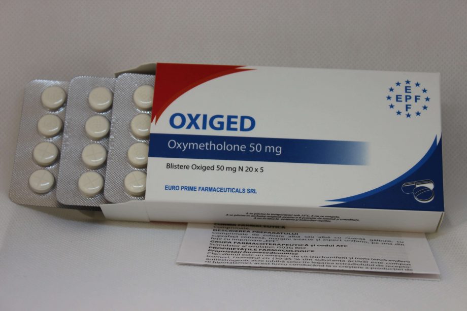 Oxiged EPF Euro Prime Farmaceuticals SRL 50mg/100tab