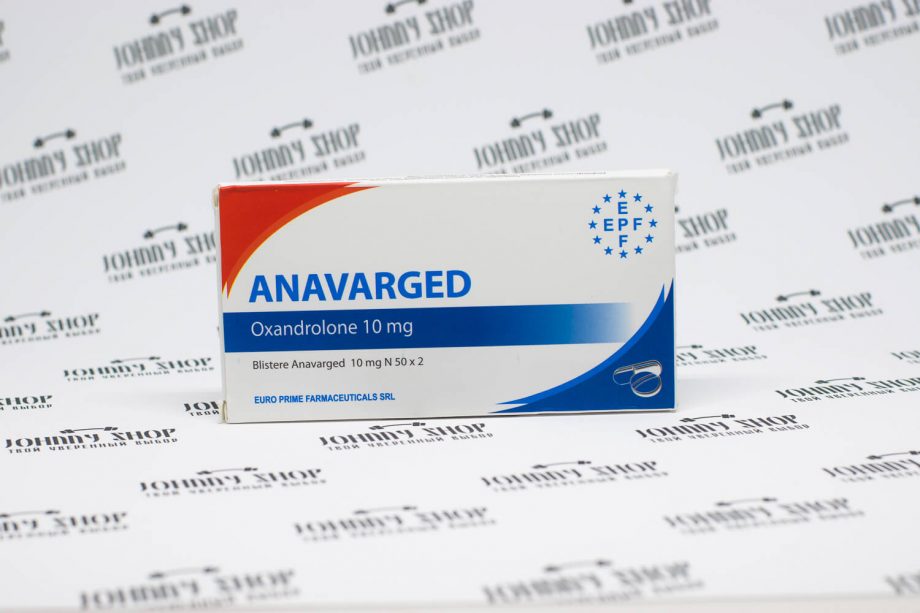 Оксандролон, Anavarged EPF 10mg/100tab